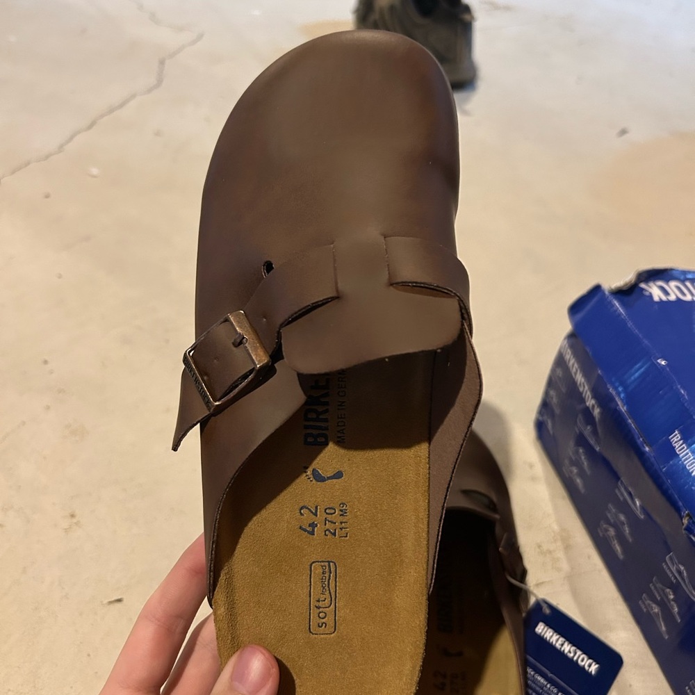 Birkenstock Crazy Horse Brown Footwear